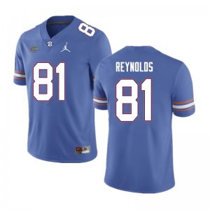 Men's Florida Gators #81 Daejon Reynolds NCAA Nike Royal Authentic Stitched College Football Jersey TIH6362QQ